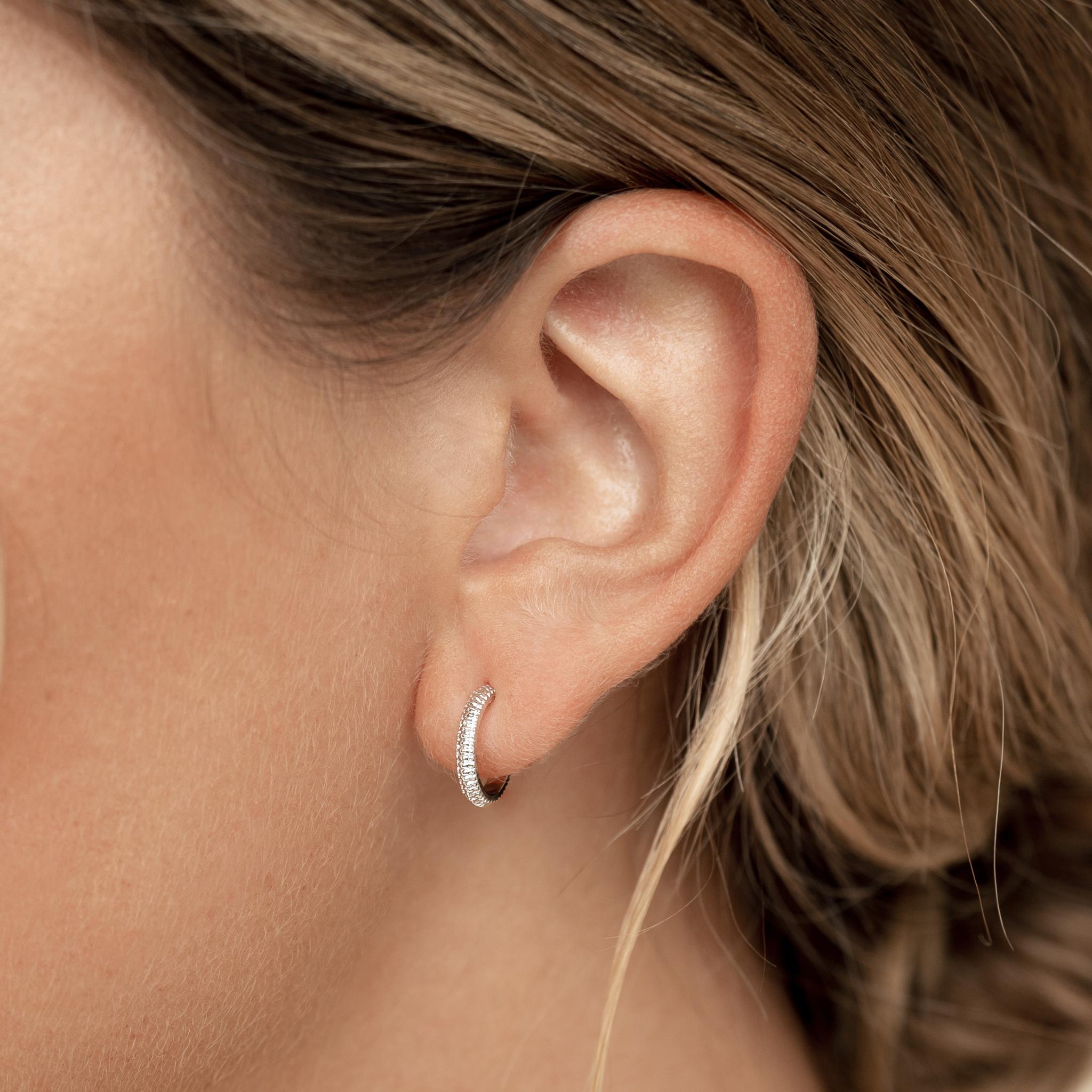 14k Yellow Gold Diamond Stud Earrings 2.5mm - Aria